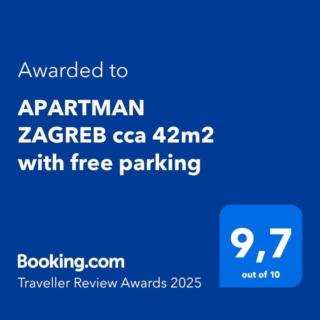 Apartman Zagreb Cca 42M2 With Free Parking Exterior photo
